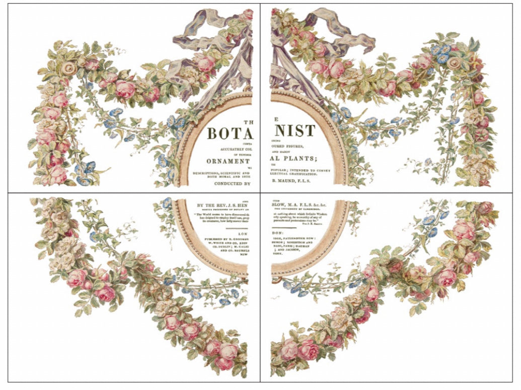 Iron Orchid Designs Transfers The Botanist