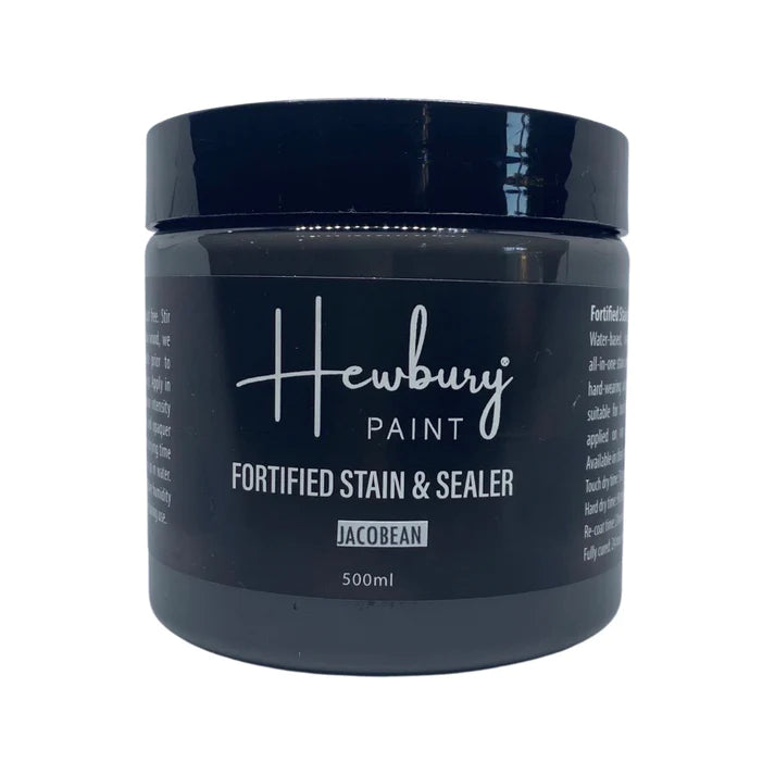 Hewbury Fortified stain and sealer Jacobean